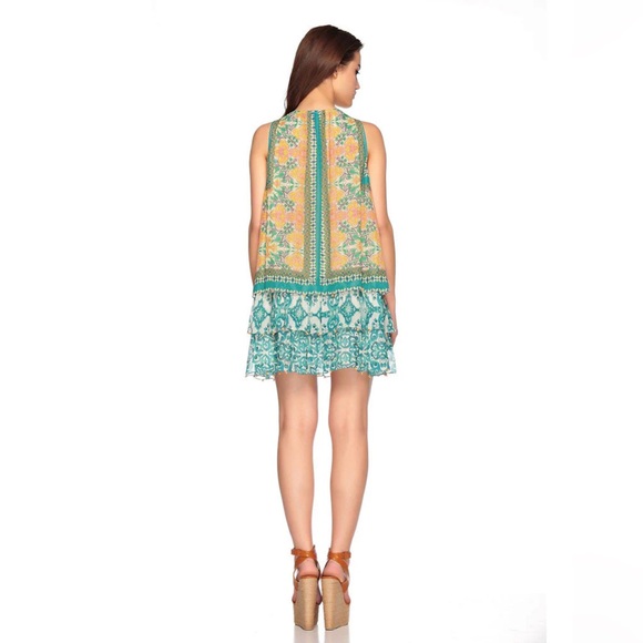 Hemant & Nandita Moana Silk Mini Dress - Picture 4 of 14
